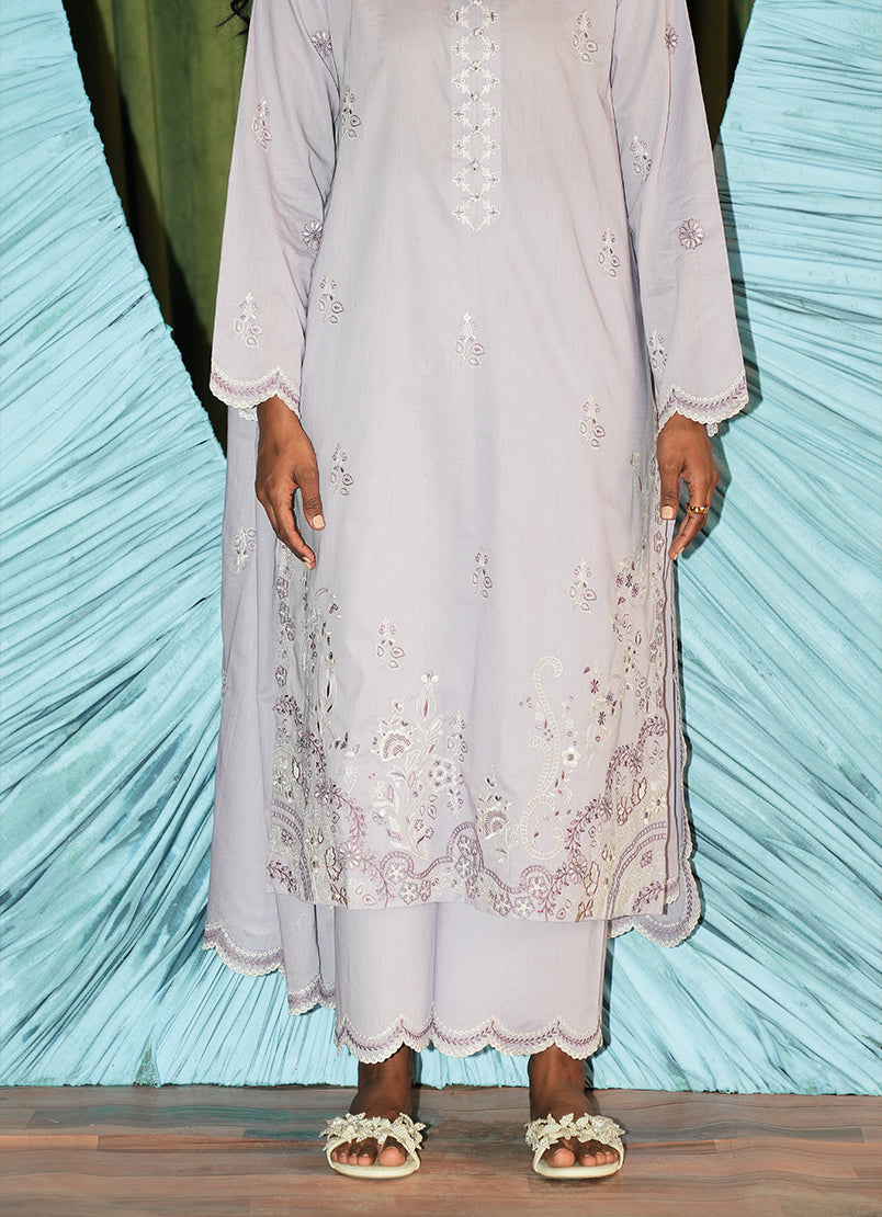 3 PC Embroidered Suit