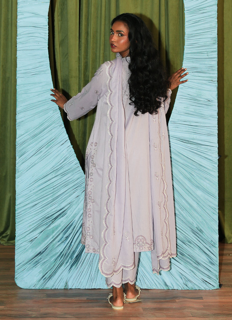 3 PC Embroidered Suit