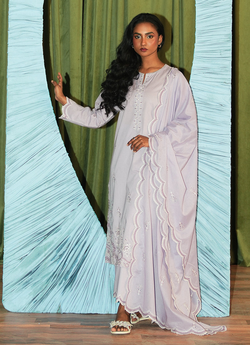 3 PC Embroidered Suit