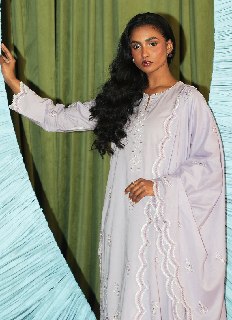 3 PC Embroidered Suit