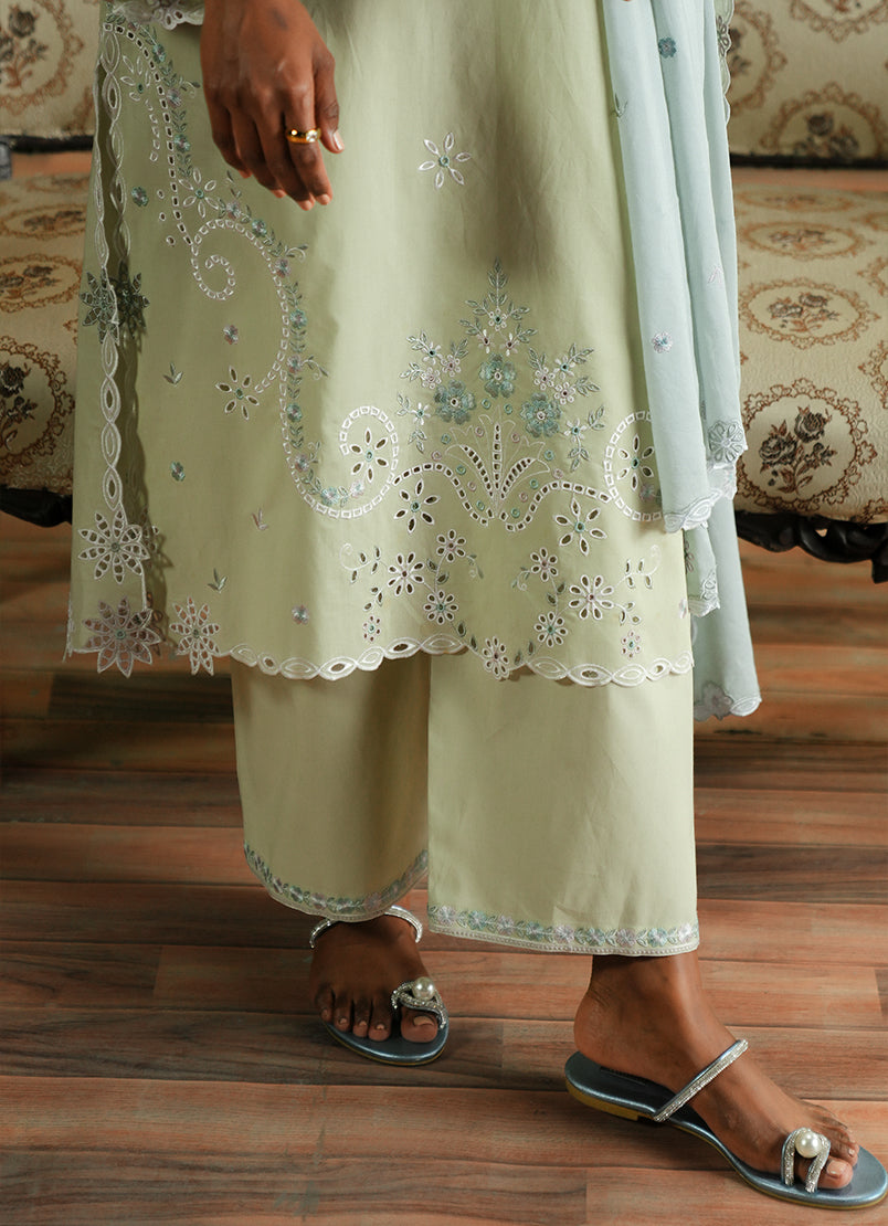 3 PC Embroidered Suit