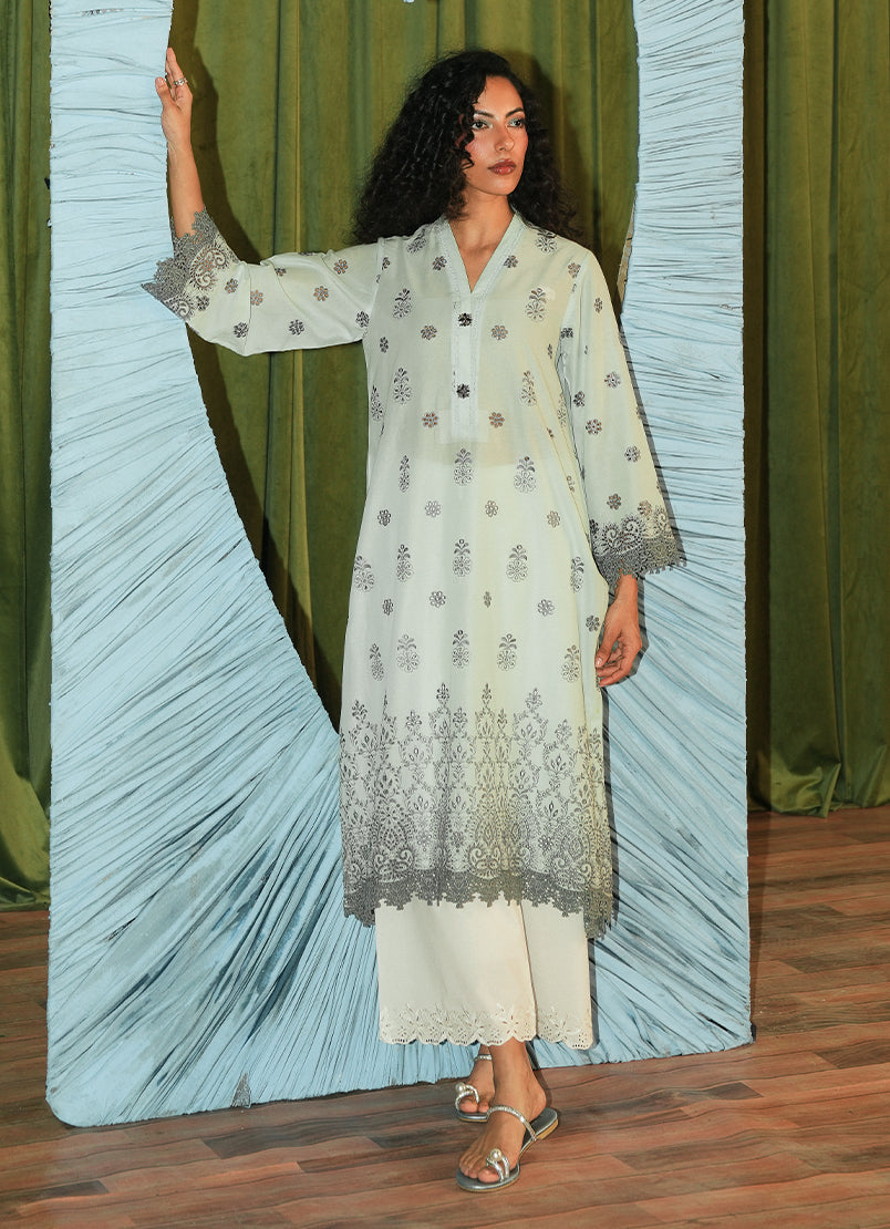 Embroidered Kurta