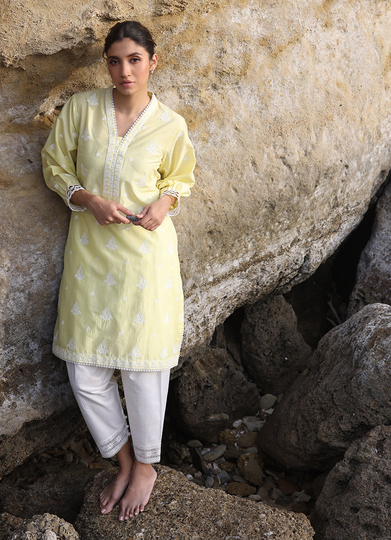 Embroidered Kurta