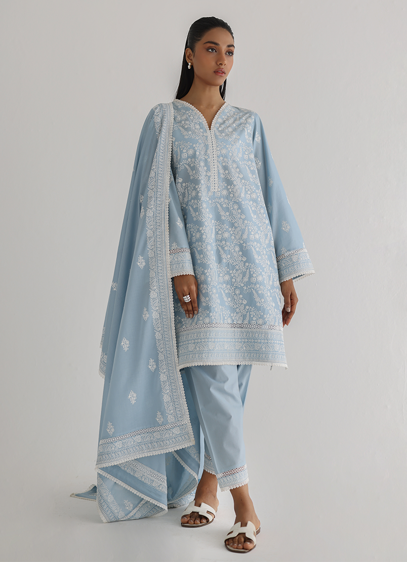 Embroidered Kurta Set