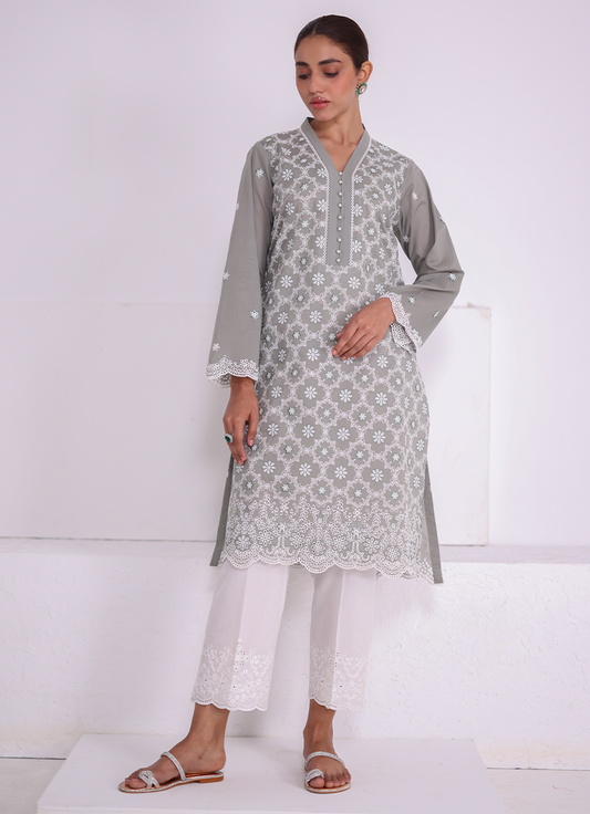 Embroidered Kurta