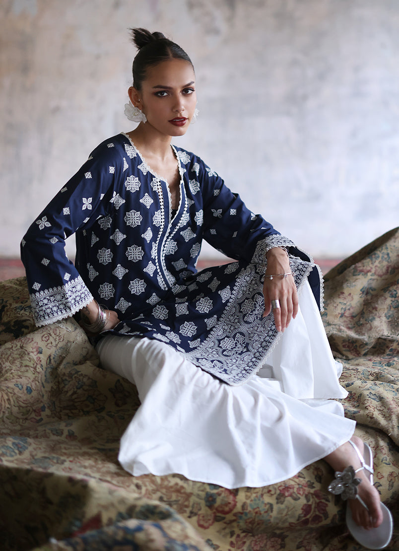 Embroidered Kurta