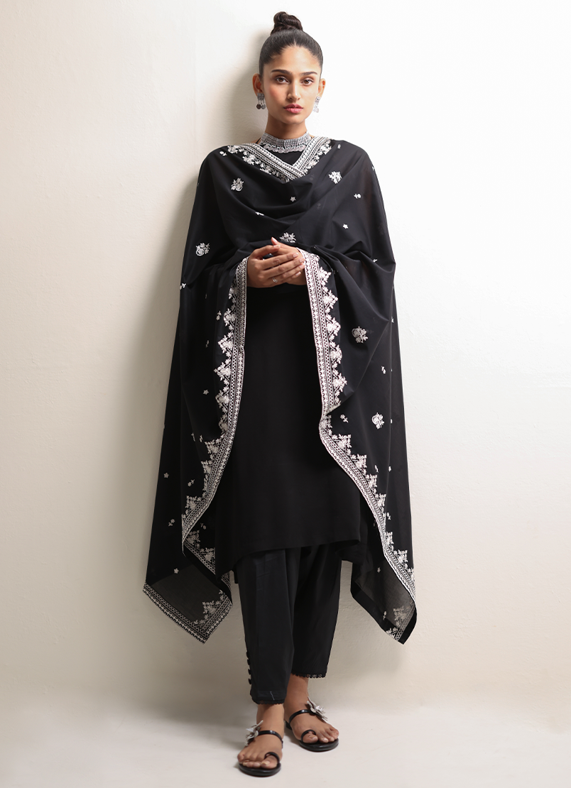 Chikankari Dupatta