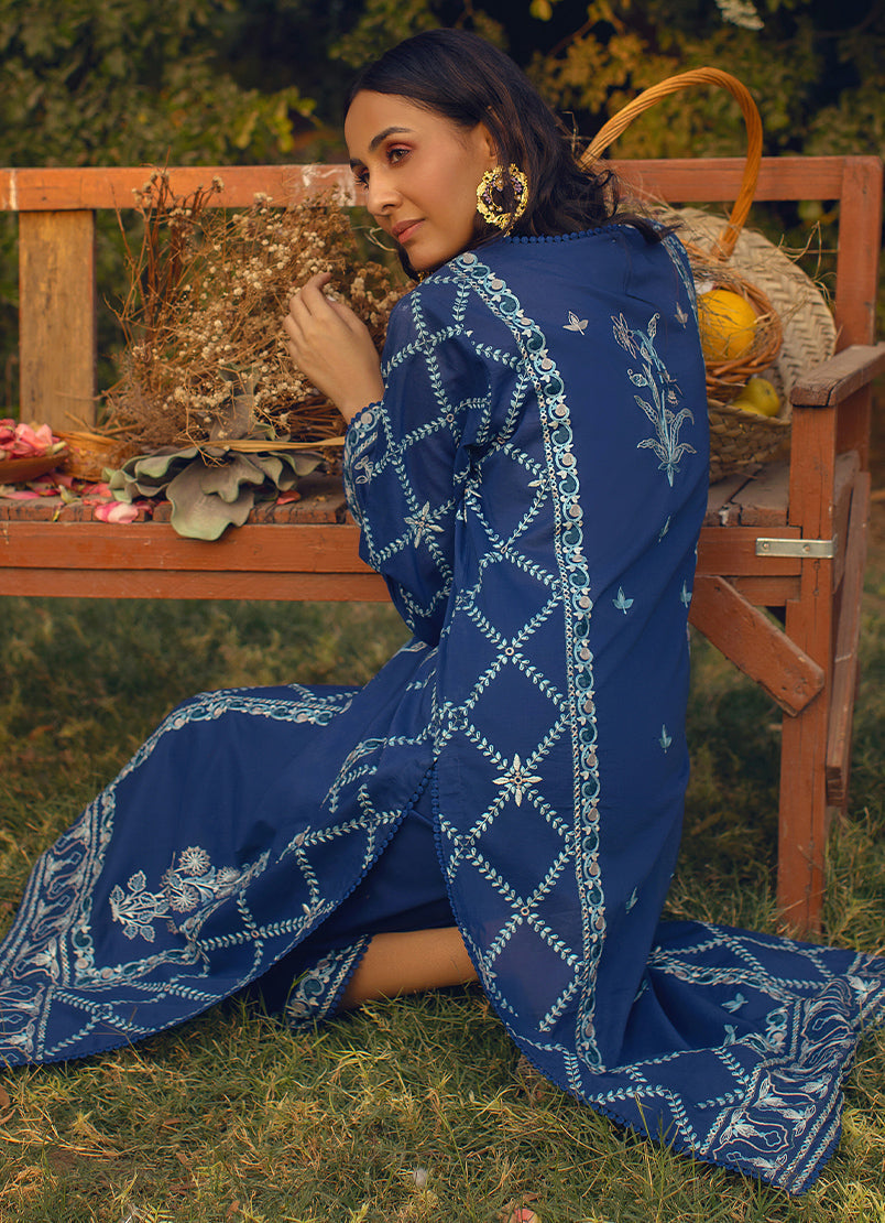 electric-blue-embroidered-co-ord-set