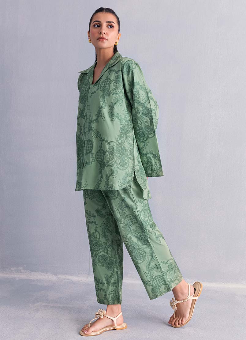 green-co-ord-set