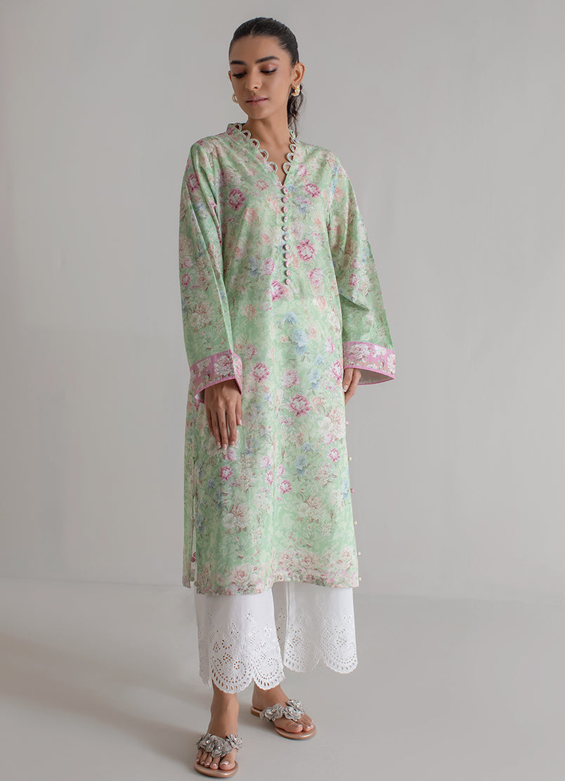 Floral Printed Kurta