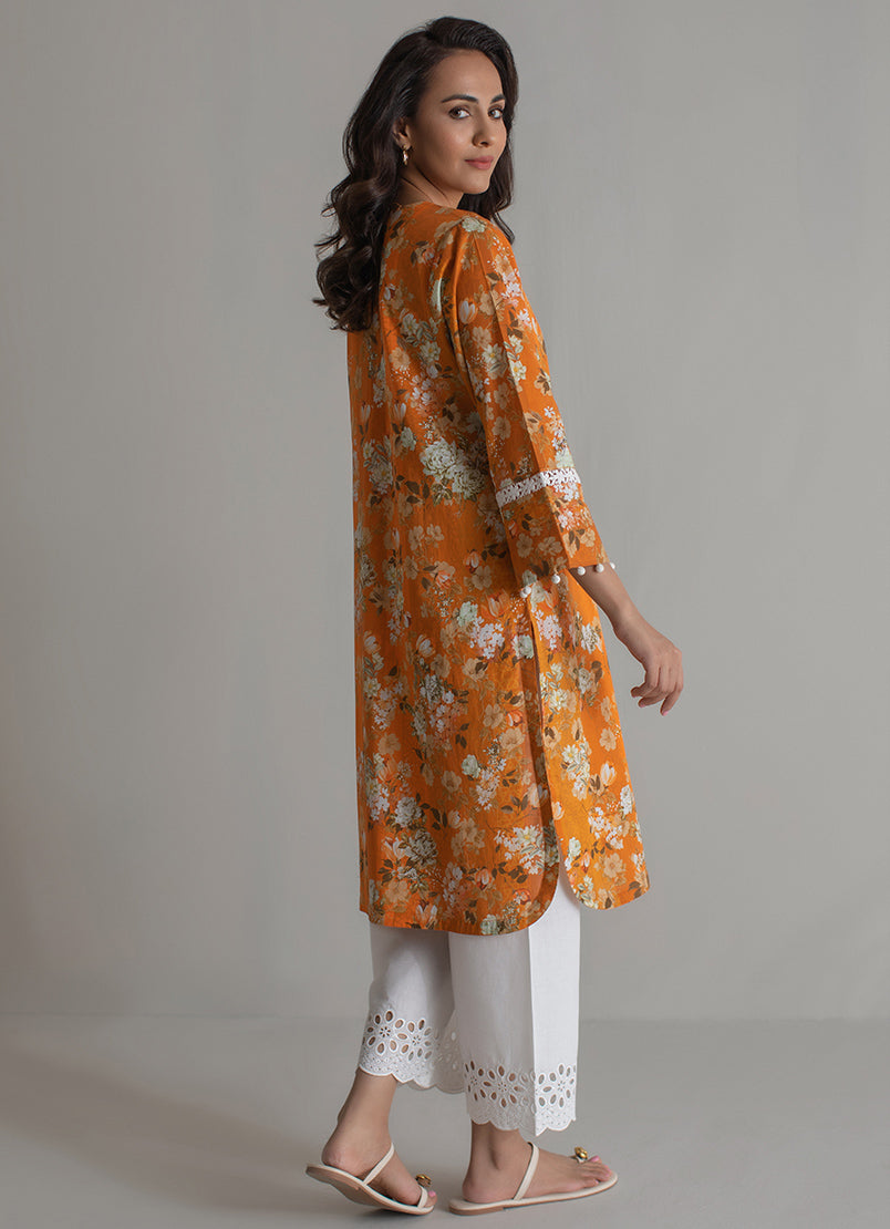 Floral Printed Kurta