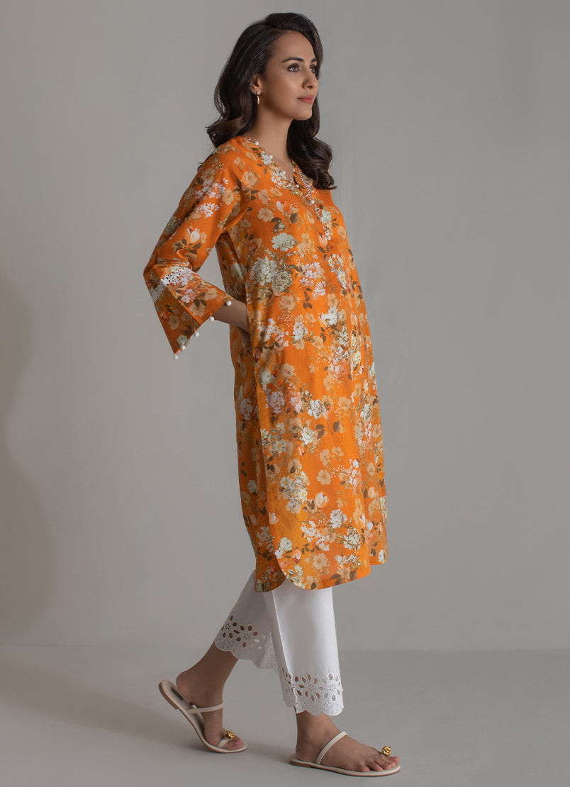 Floral Printed Kurta