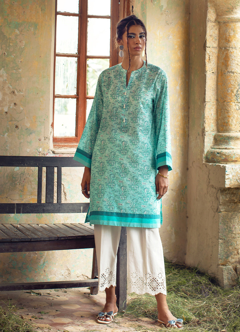 Floral Printed Kurta - Printed